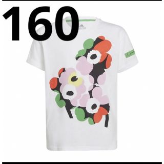 マリメッコ(marimekko)のマリメッコ アディダス半袖Tシャツ160新品(Tシャツ(半袖/袖なし))