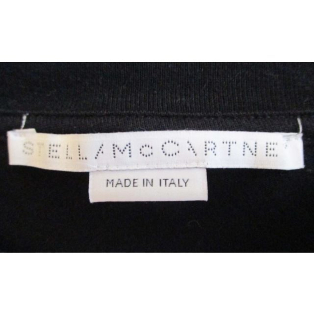 Stella McCartney(ステラマッカートニー)の正規品　ステラマッカートニー スローガン　ロゴ　Tシャツ ブラック メンズのトップス(Tシャツ/カットソー(半袖/袖なし))の商品写真