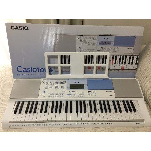 付属品完備CASIO　Casiotone 光ナビゲーションキーボード　LK-515