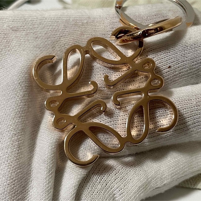 LOEWE - LOEWE ロエベ アナグラム キーリング バッグチャーム