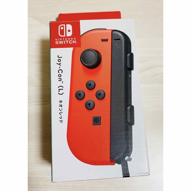 新品未使用】Nintendo Switch ジョイコン ネオンレッド 左