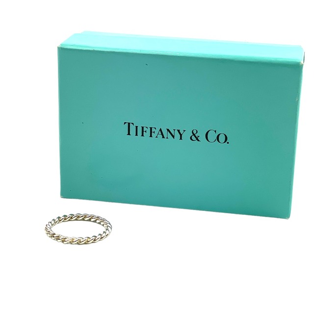 Tiffany & Co.(ティファニー)の[USED/中古]TIFFANY&Co. ティファニー リング・指輪 リング ツイスト シルバー #14 シルバー シルバー 中古 tdc-004994-4e レディースのアクセサリー(リング(指輪))の商品写真