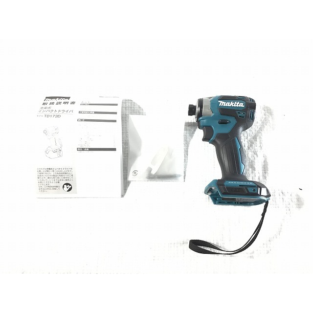 ☆未使用 最新型☆makita マキタ 18V 充電式インパクトドライバ TD173DZB 黒 ブラック 本体のみ 67921