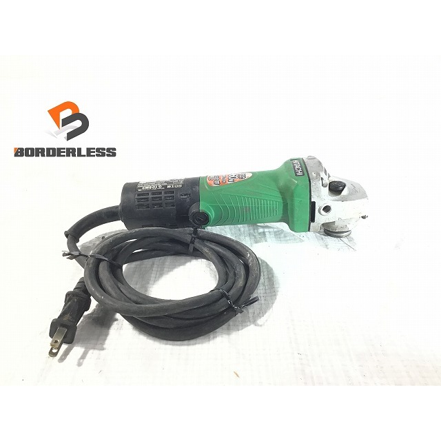 ☆中古品☆ HITACHI 日立工機 100mm 電気 ディスクグラインダー G10SM3 67975 | フリマアプリ ラクマ