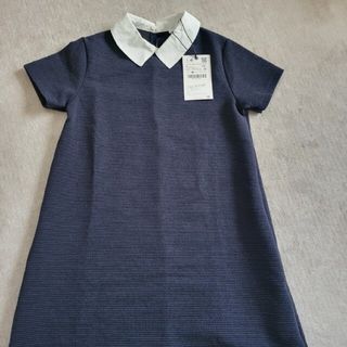 ザラ(ZARA)のZARAザラ　シンプルワンピース　タグ付き(ワンピース)