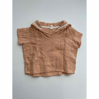 キャラメルベビー&チャイルド(Caramel baby&child )の【Liilu】Hennes Shirt(Muslin Apricot) 2y(ブラウス)