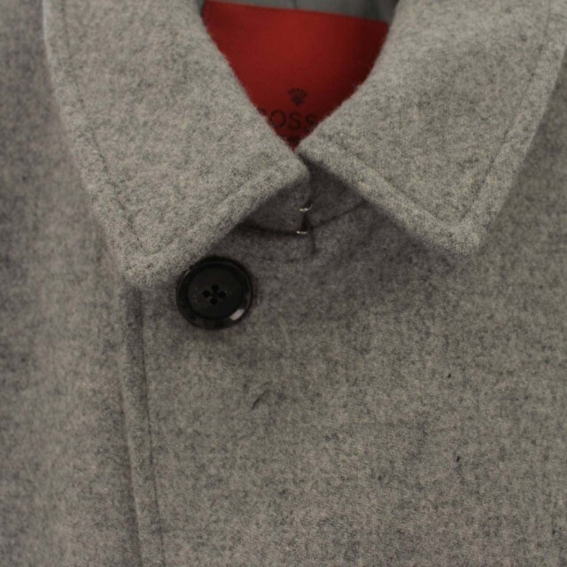 ROSSO(ロッソ)のROSSO HAMILTON WOOL 19AW ステンカラーコート S グレー メンズのジャケット/アウター(ステンカラーコート)の商品写真