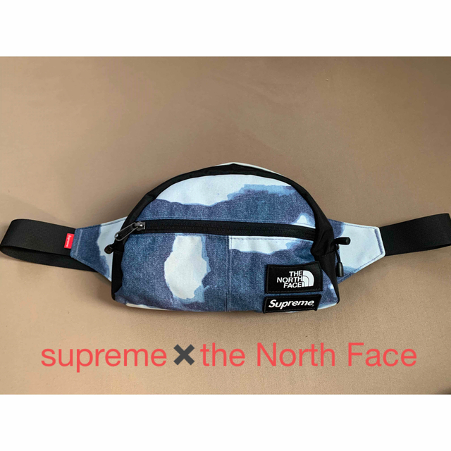 supreme✖️the North face ウエストバック