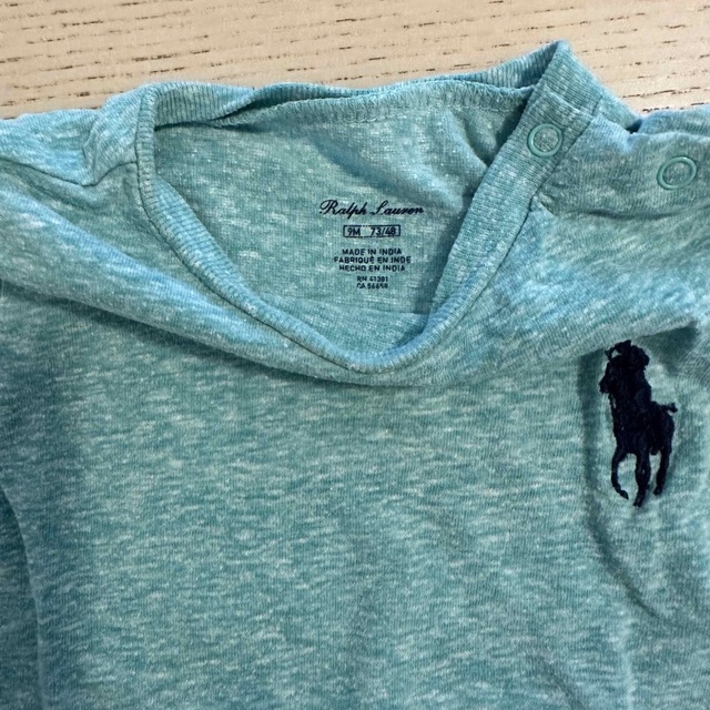 Ralph Lauren(ラルフローレン)のラルフローレン Tシャツ 75㎝ キッズ/ベビー/マタニティのベビー服(~85cm)(Ｔシャツ)の商品写真