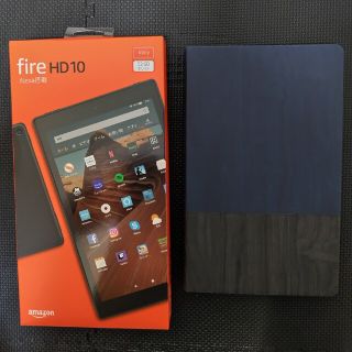 アンドロイド(ANDROID)のぼん様専用　Amazon FireHD10 ホワイト 第9世代(32GB)(タブレット)