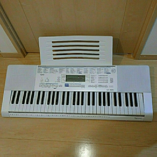 カシオ(CASIO)のカシオ　キーボード　61鍵盤　LK-222　中古品(キーボード/シンセサイザー)