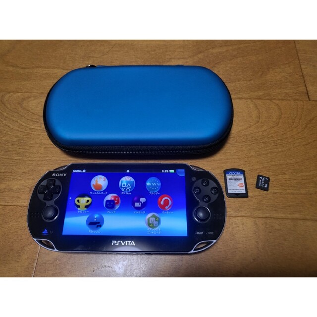 PS Vita PCH1000 本体+ソフト+ケース