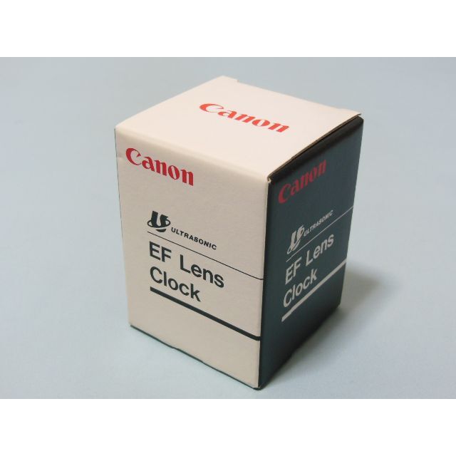 Canon EFレンズ置時計【未使用品】