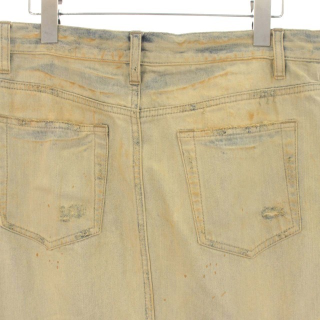 Ralph Lauren(ラルフローレン)のラルフローレン スカート マーメイド ヴィンテージ加工 11 L ベージュ レディースのスカート(ロングスカート)の商品写真