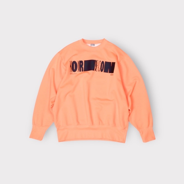 kolor BEACON 21SS LOGO SWEAT