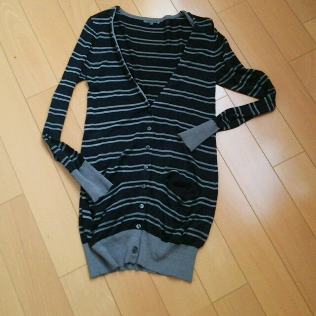 BLACK by moussy(ブラックバイマウジー)のBlack by moussy ロングカーディガン レディースのトップス(カーディガン)の商品写真