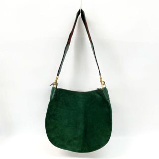 GUCCI 希少 レア シェリーライン 半月型 ヴィンテージ ショルダーバッグ-