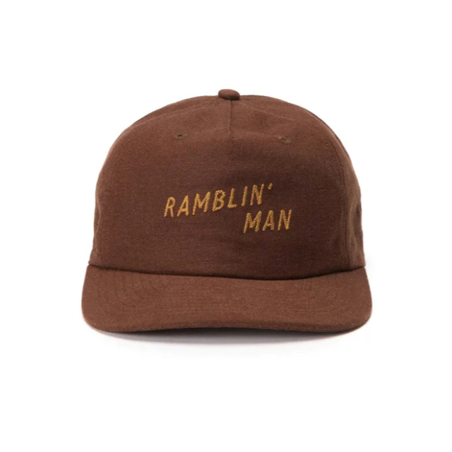 SEAGER(シーガー) RAMBLIN MAN SNAPBACK BROWN