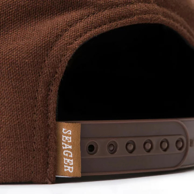 SEAGER(シーガー) RAMBLIN MAN SNAPBACK BROWN