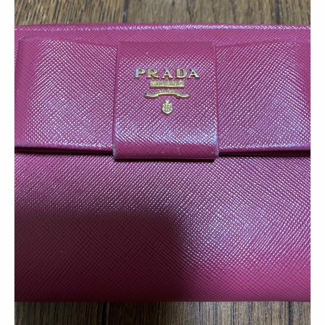 PRADA(プラダ)のPRADA 長財布 サフィアーノ リボン🎀 レディースのファッション小物(財布)の商品写真
