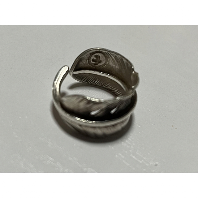シルバーフェザーリング メンズのアクセサリー(リング(指輪))の商品写真