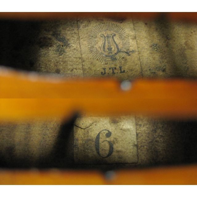 【モダンフレンチ】 J.T.L.工房製 No.6 ca.1890 バイオリン 楽器の弦楽器(ヴァイオリン)の商品写真