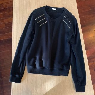 【美品】SAINT LAURENT PARIS ZIPスウェット L トレーナー