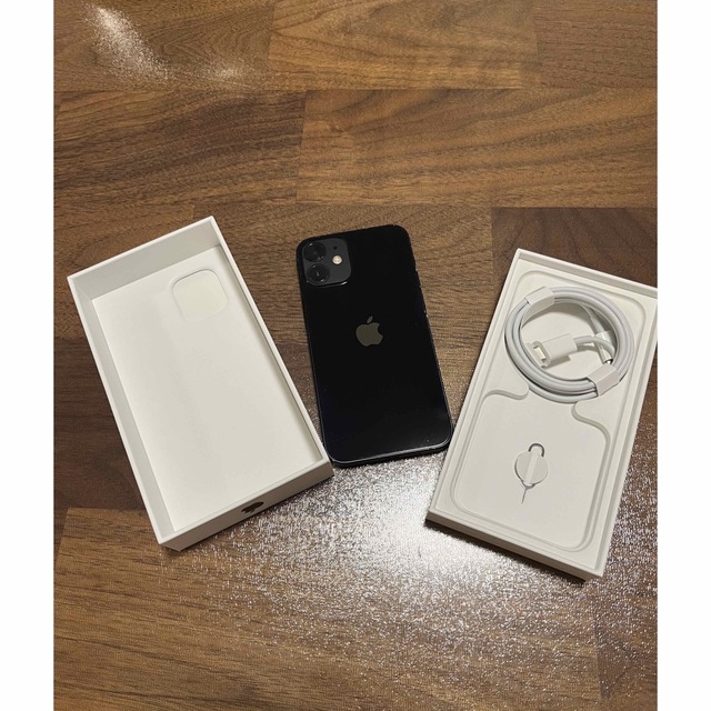 iPhone 12 mini 64G 本体 ブラック SIMフリー スマホ/家電/カメラ