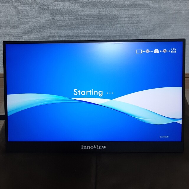 innoView 15.6モバイルモニター　used