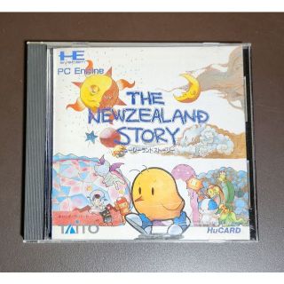 タイトー(TAITO)の当時品　The Newzealand Story　PCエンジン　Huカードソフト(家庭用ゲームソフト)