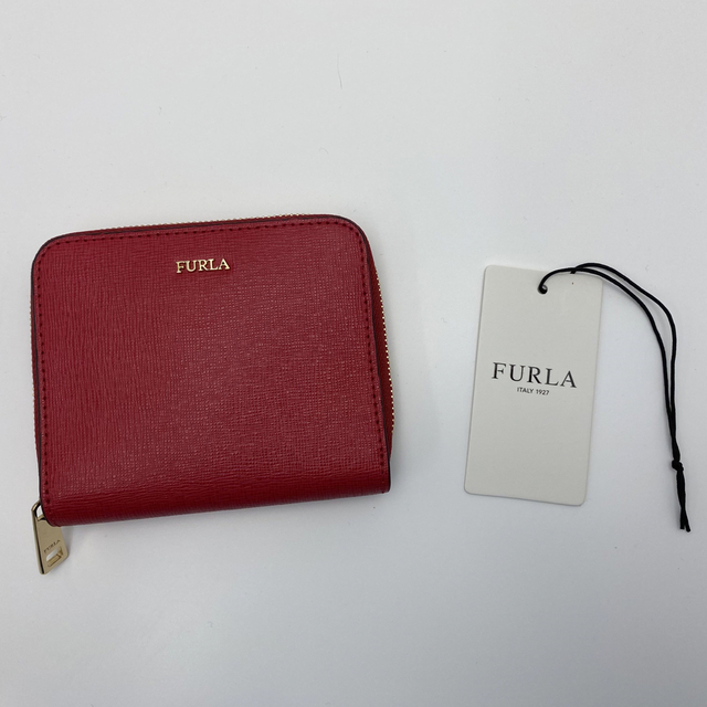 Furla(フルラ)の【未使用】フルラ　レッド　ウォレット　財布　タグあり　r478 レディースのファッション小物(財布)の商品写真