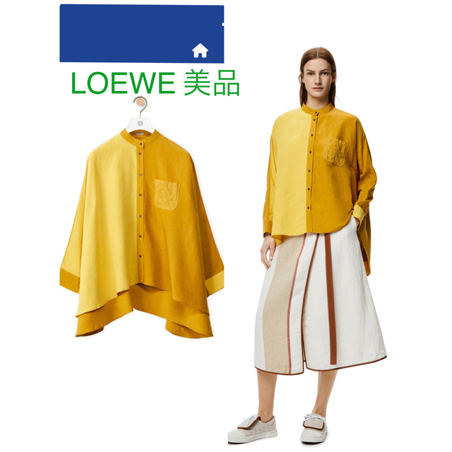 美品LOEWE ロエベ アナグラムドルマンスリーブシャツ 値段が激安 23500