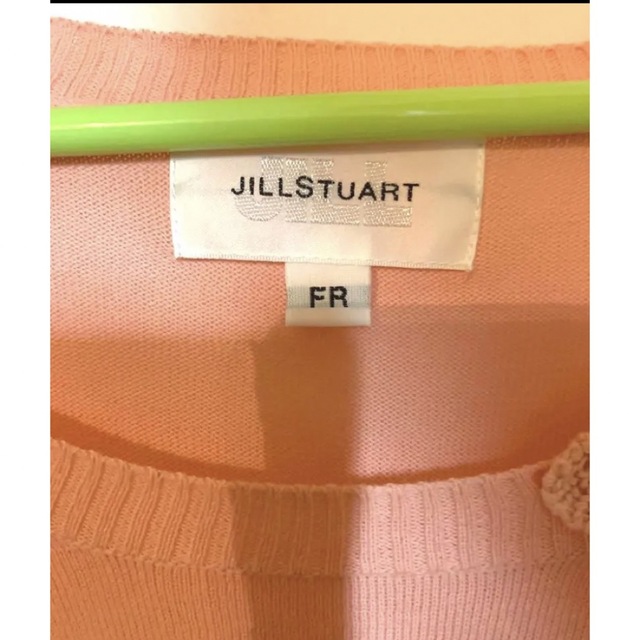 JILLSTUART(ジルスチュアート)の【未使用に近い・美品】ジルスチュアート　七分袖　リボン　カットソー レディースのトップス(カットソー(長袖/七分))の商品写真