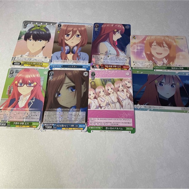 五等分の花嫁 ヴァイスシュヴァルツ エンタメ/ホビーのトレーディングカード(Box/デッキ/パック)の商品写真