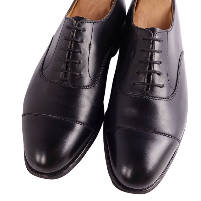 美品 ロイド フットウェア Lloyd Footwear レザーシューズ オックスフォードシューズ WHITEHALL ホワイトホール ストレートチップ カーフレザー 革靴 メンズ 5.5E(24cm相当) ブラック メンズの靴/シューズ(ドレス/ビジネス)の商品写真
