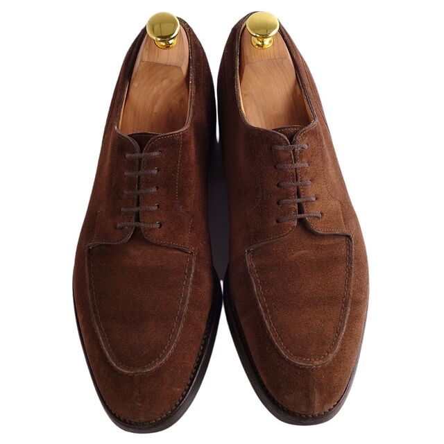 JOHN SMEDLEY(ジョンスメドレー)のジョンロブ JOHN LOBB レザーシューズ ダービーシューズ CHAMBORD シャンボード スウェードレザー 革靴 メンズ 6.5E(25cm相当) ブラウン メンズの靴/シューズ(ドレス/ビジネス)の商品写真