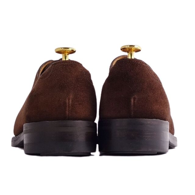 JOHN SMEDLEY(ジョンスメドレー)のジョンロブ JOHN LOBB レザーシューズ ダービーシューズ CHAMBORD シャンボード スウェードレザー 革靴 メンズ 6.5E(25cm相当) ブラウン メンズの靴/シューズ(ドレス/ビジネス)の商品写真