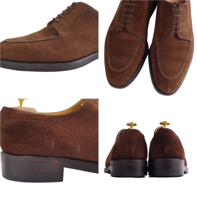 JOHN SMEDLEY(ジョンスメドレー)のジョンロブ JOHN LOBB レザーシューズ ダービーシューズ CHAMBORD シャンボード スウェードレザー 革靴 メンズ 6.5E(25cm相当) ブラウン メンズの靴/シューズ(ドレス/ビジネス)の商品写真