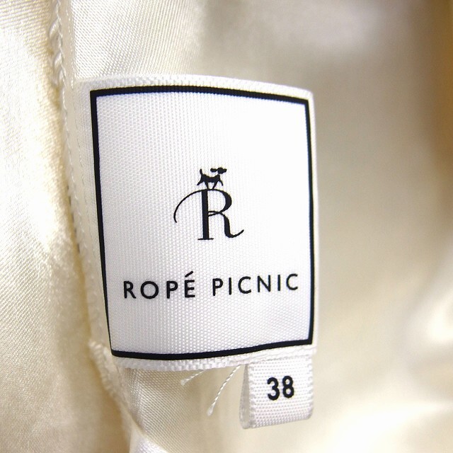 Rope' Picnic(ロペピクニック)のロペピクニック ROPE Picnic フレア スカート 膝丈 ギンガムチェック レディースのスカート(ひざ丈スカート)の商品写真