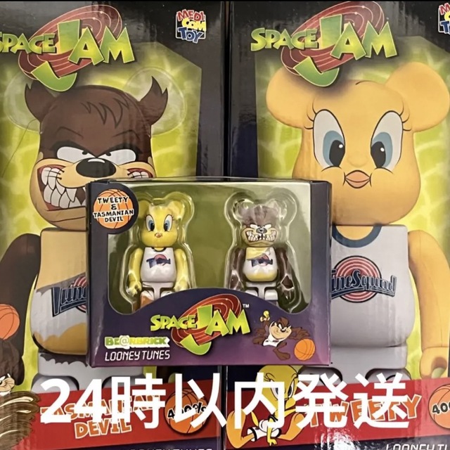 bearbrick space jam devil tweety400%100%