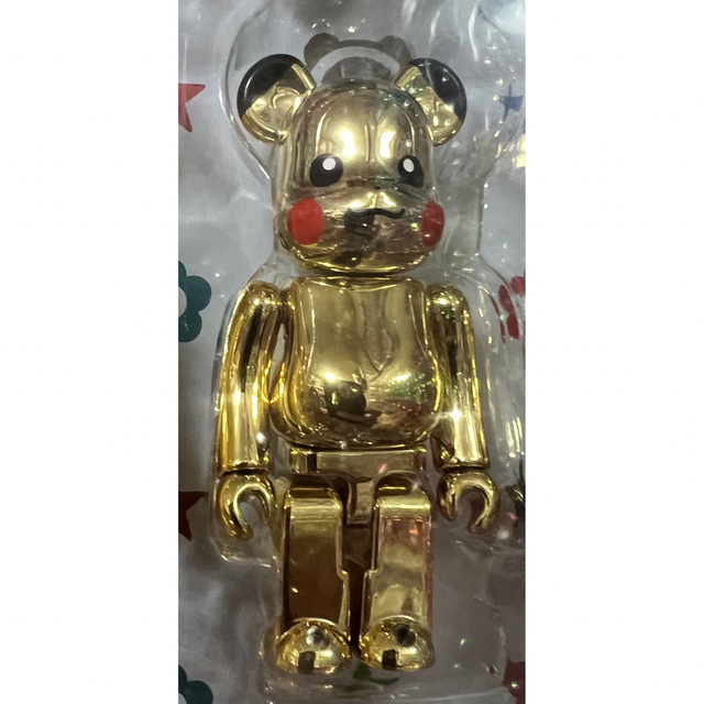 ヒート BE@RBRICK ピカチュウ GOLD CHROME Ver.100％ - その他