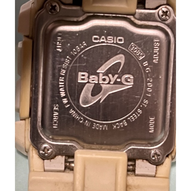 Baby-G(ベビージー)のCASIO  Baby-G ジャンク品 レディースのファッション小物(その他)の商品写真