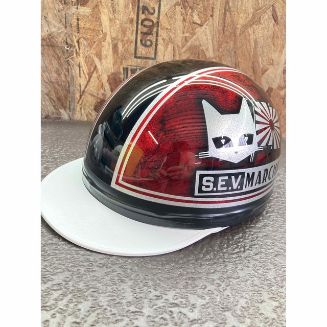 新品 送料無料 カスタムコルク半 日章旗 黒 赤ラメラップ塗装 の 新品 送料無料 カスタムコルク半 日章旗 黒 赤ラメラップ塗装 の
