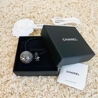 シャネル(CHANEL)の＊新品未使用＊CHANEL シャネル ヘアゴム ラインストーン(ヘアゴム/シュシュ)