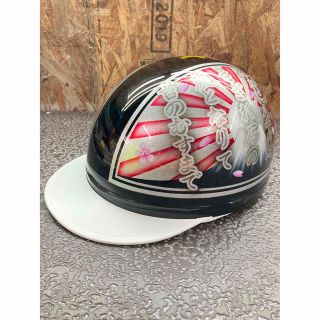 桜吹雪 波 富士日章 コルク半 ヘルメット | jarussi.com.br