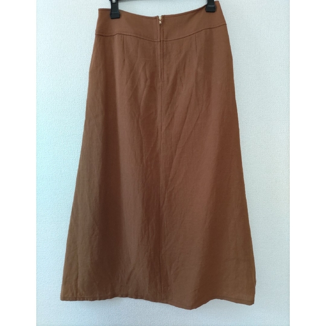 SLOBE IENA(スローブイエナ)のSLOBE IENA リネンライク フレアロングスカート レディースのスカート(ロングスカート)の商品写真