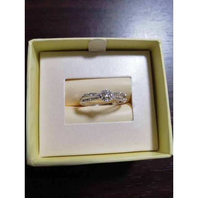 エンゲージメントリング　婚約指輪　Kay Jewelers　ホワイトゴールド レディースのアクセサリー(リング(指輪))の商品写真