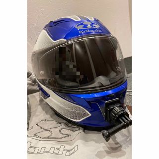 再×14入荷 OGKカブト KAMUI-2 GoProマウント付き\u0026ミラーシールド