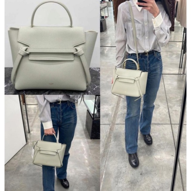 新品　CELINE セリーヌ ベルトバッグナノ バッグ