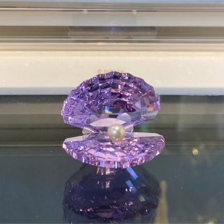 スワロフスキー(SWAROVSKI)のスワロフスキー ディズニー リトルマーメイド シェル 大幅お値下げ中(置物)